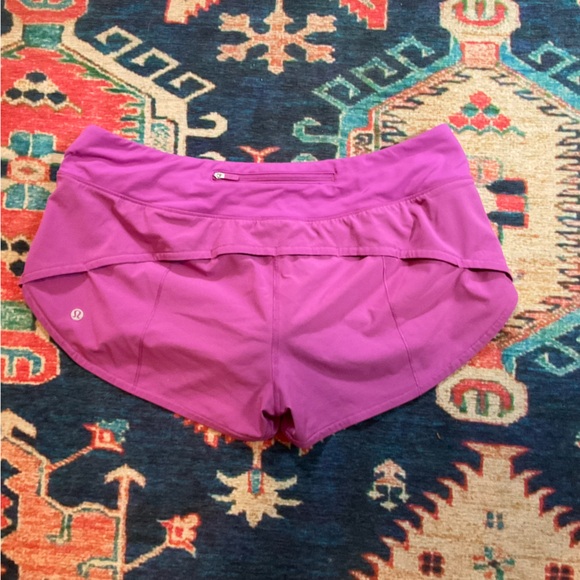 Lululemon Speed Up, LR 2.5”, Sz 10 Purple - Picture 3 of 8